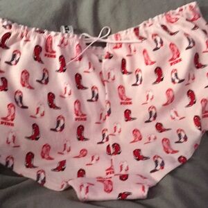 PINK Victoria's Secret Pink and Red Women's Shorts